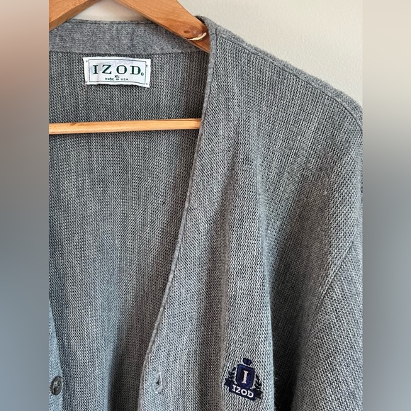 Izod Mens XL Cardigan Made in USA - Picture 1 of 3